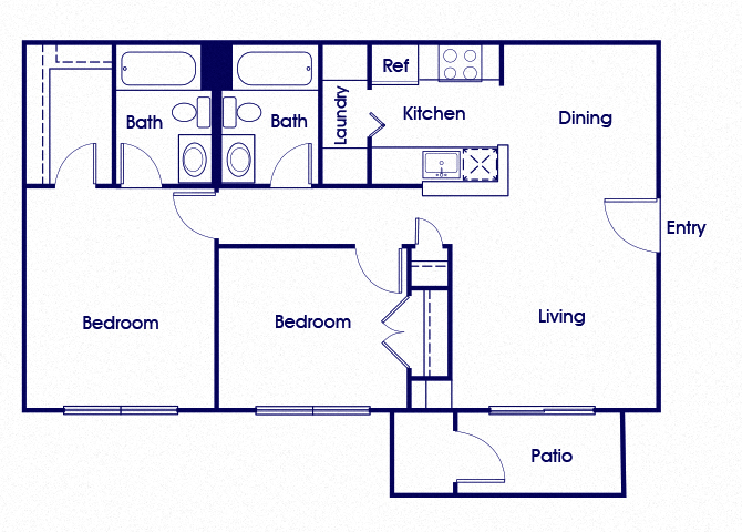 Suite A Floorplan
